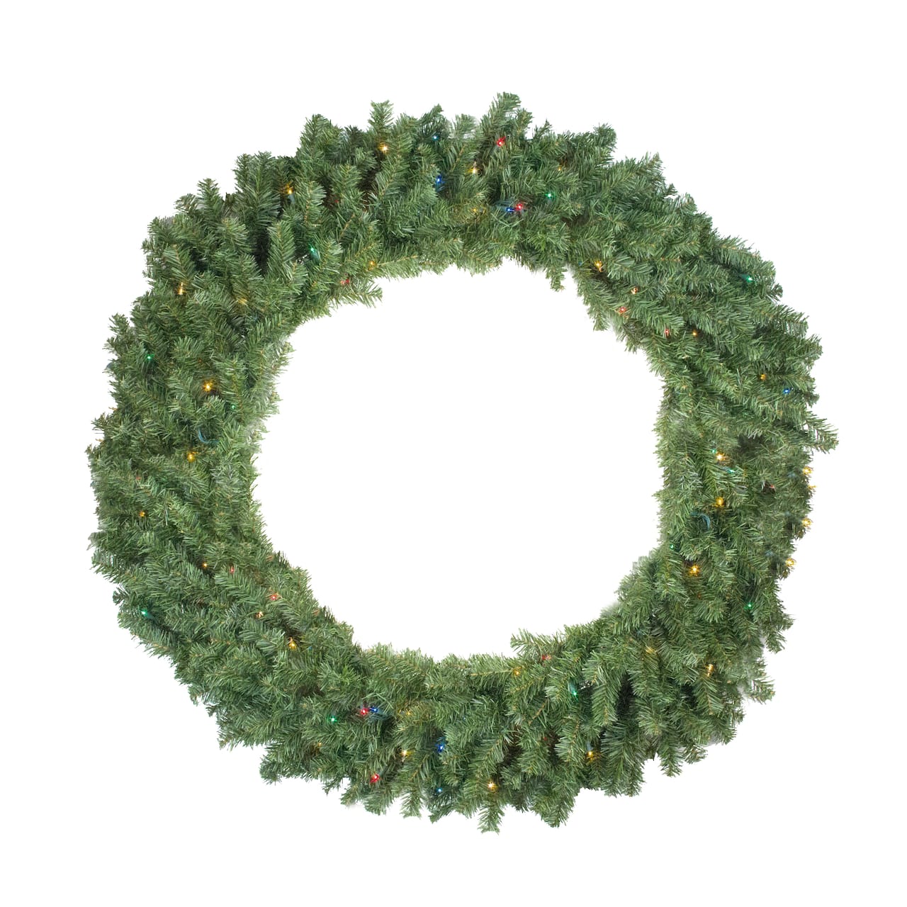 4ft. Pre-Lit Canadian Pine Artificial Christmas Wreath